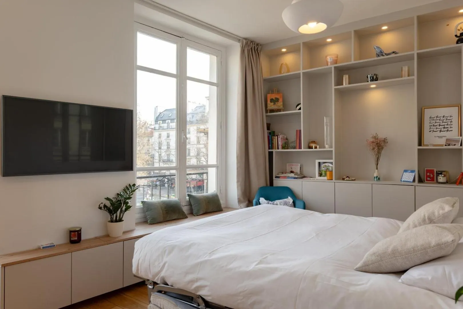 파리 Cozy Faubourg St Martin Retreat 아파트